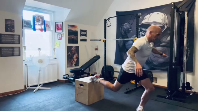 Bulgarian split squats