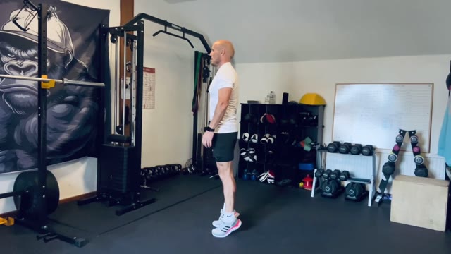Bodyweight calf raises
