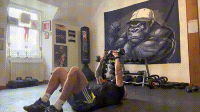 Chest press hold