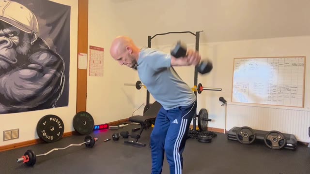 Bent-over rear delt fly