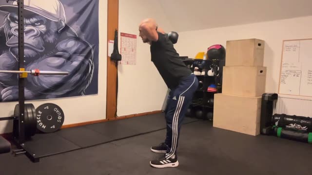 Kettlebell good morning