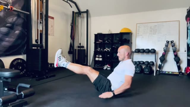 Seated V hold