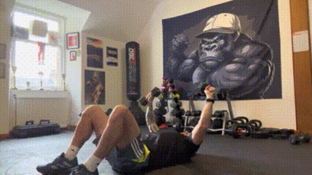 Straight side raise
